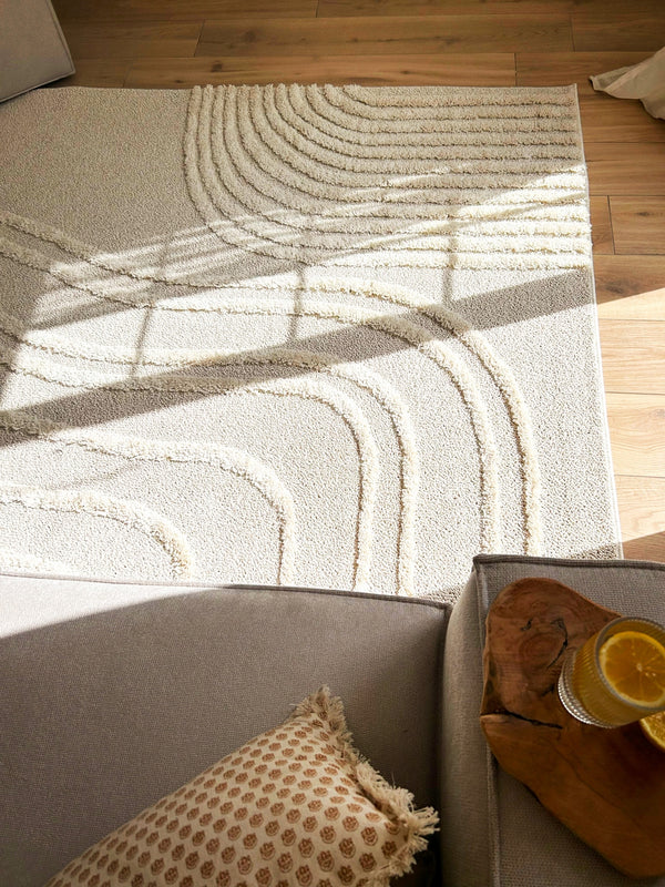 California - Indoor Rug - Polypropylene - Cream