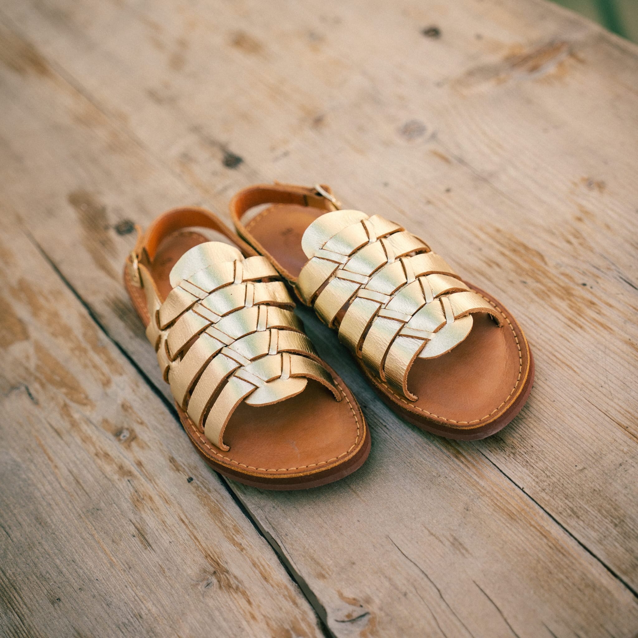 Sandalias Cali - Champán
