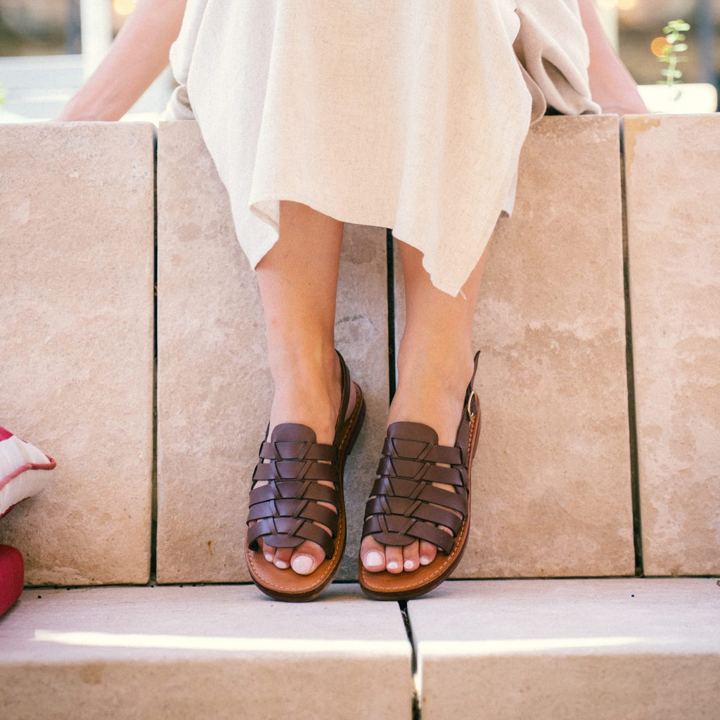 Cali Sandals - Chocolate