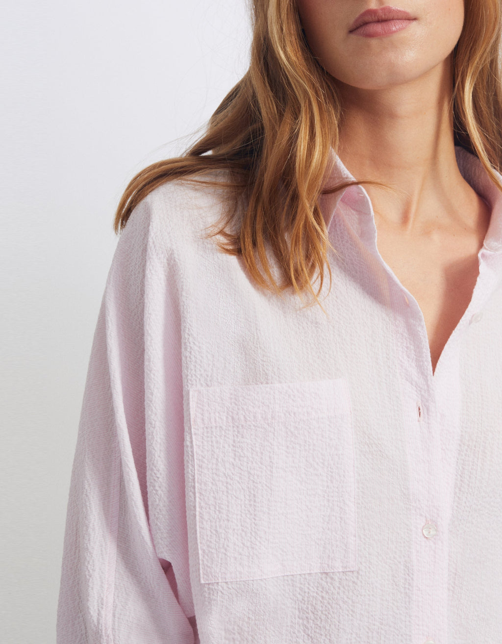 Chemise Camila Fancy - Silver Pink Stripes - Femme