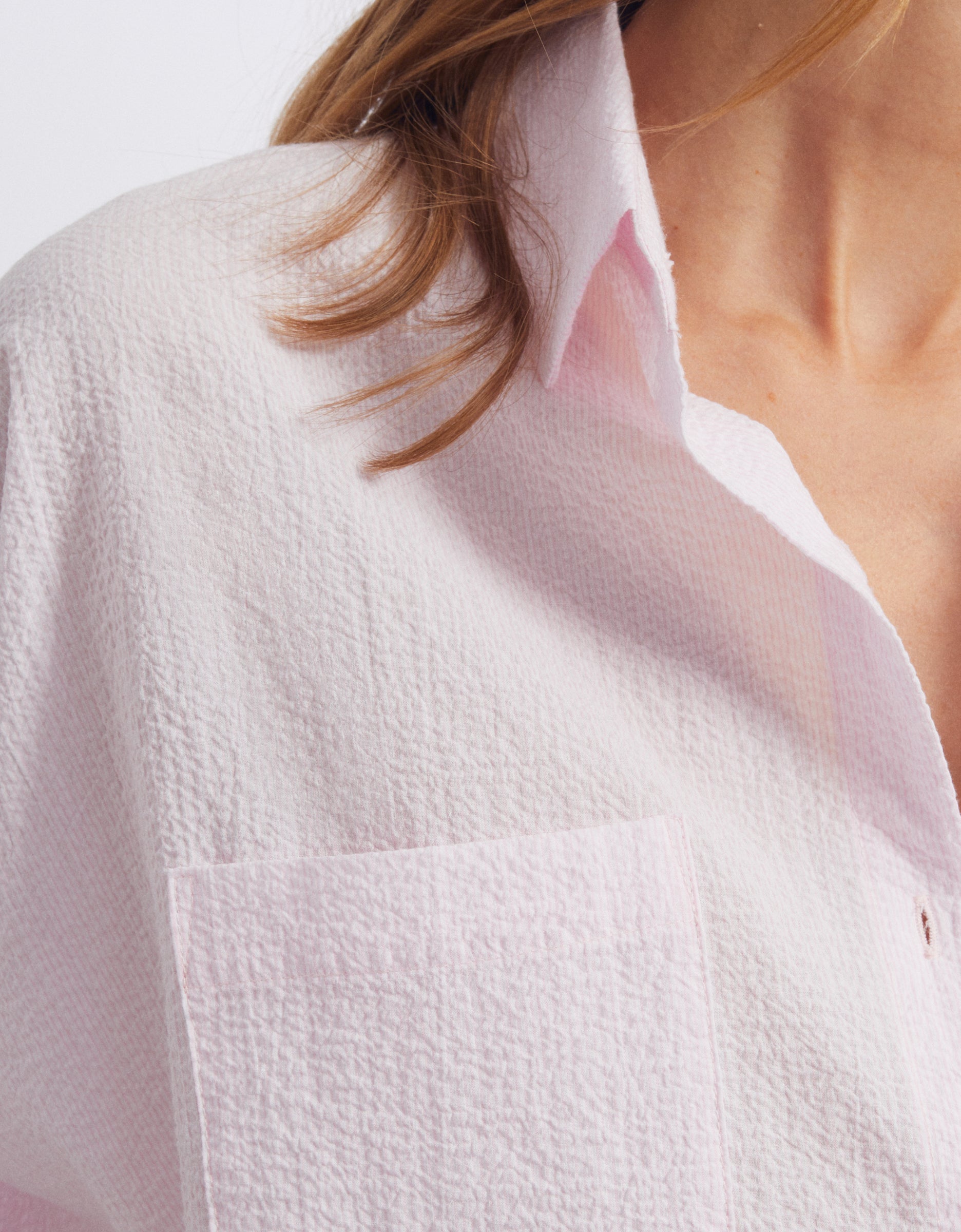 Chemise Camila Fancy - Silver Pink Stripes - Femme