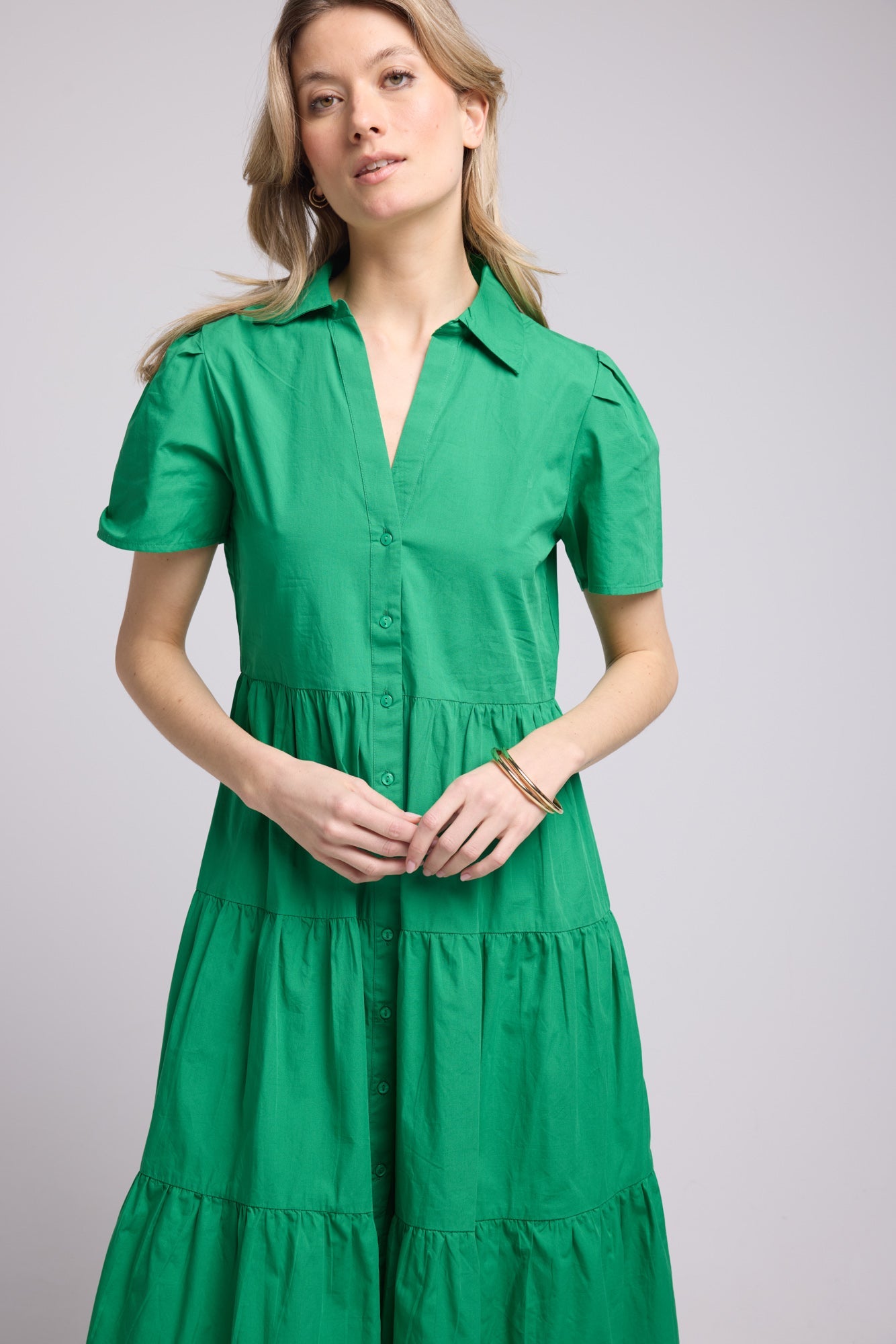 Robe Courte - Camille - Vert