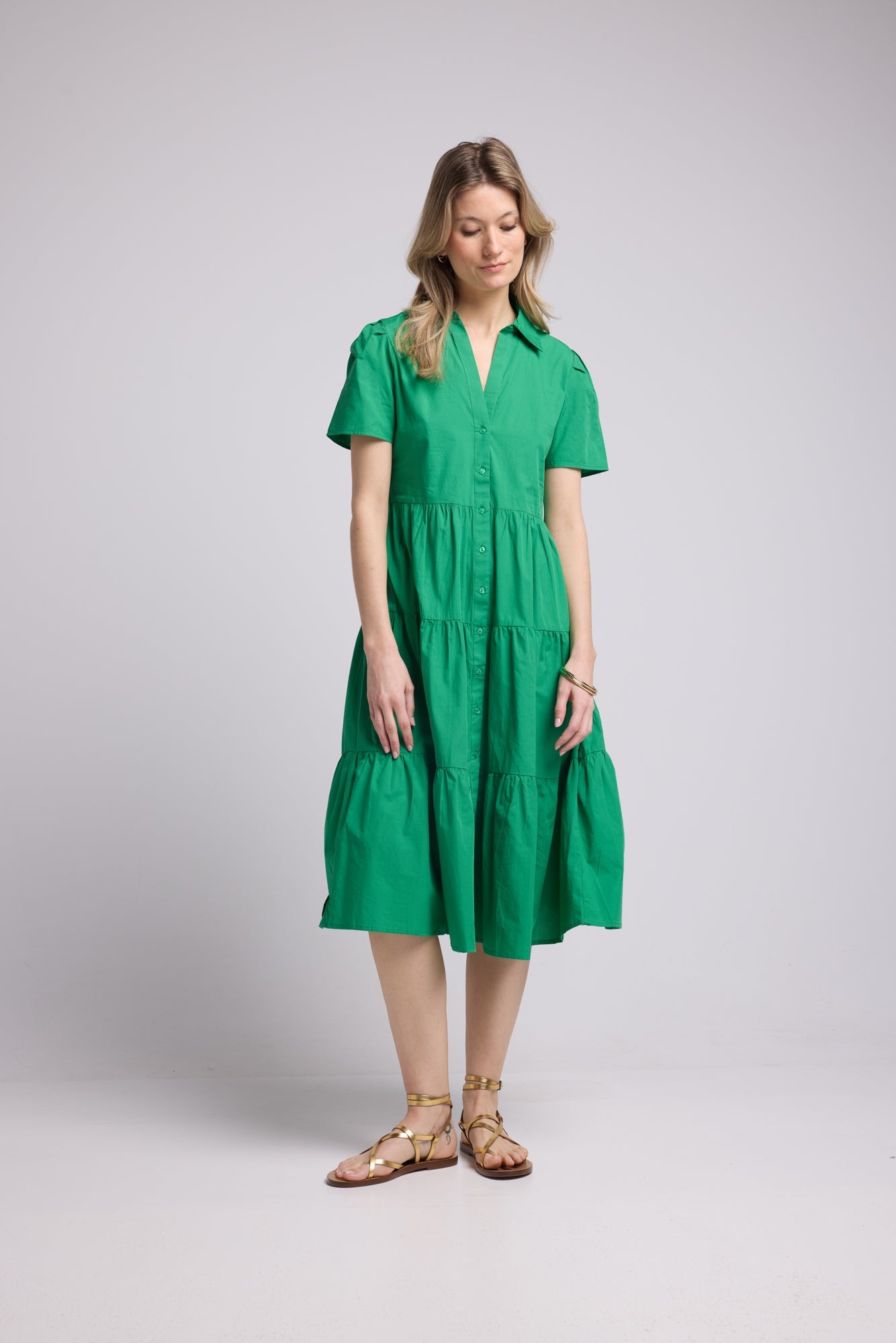 Robe Courte - Camille - Vert