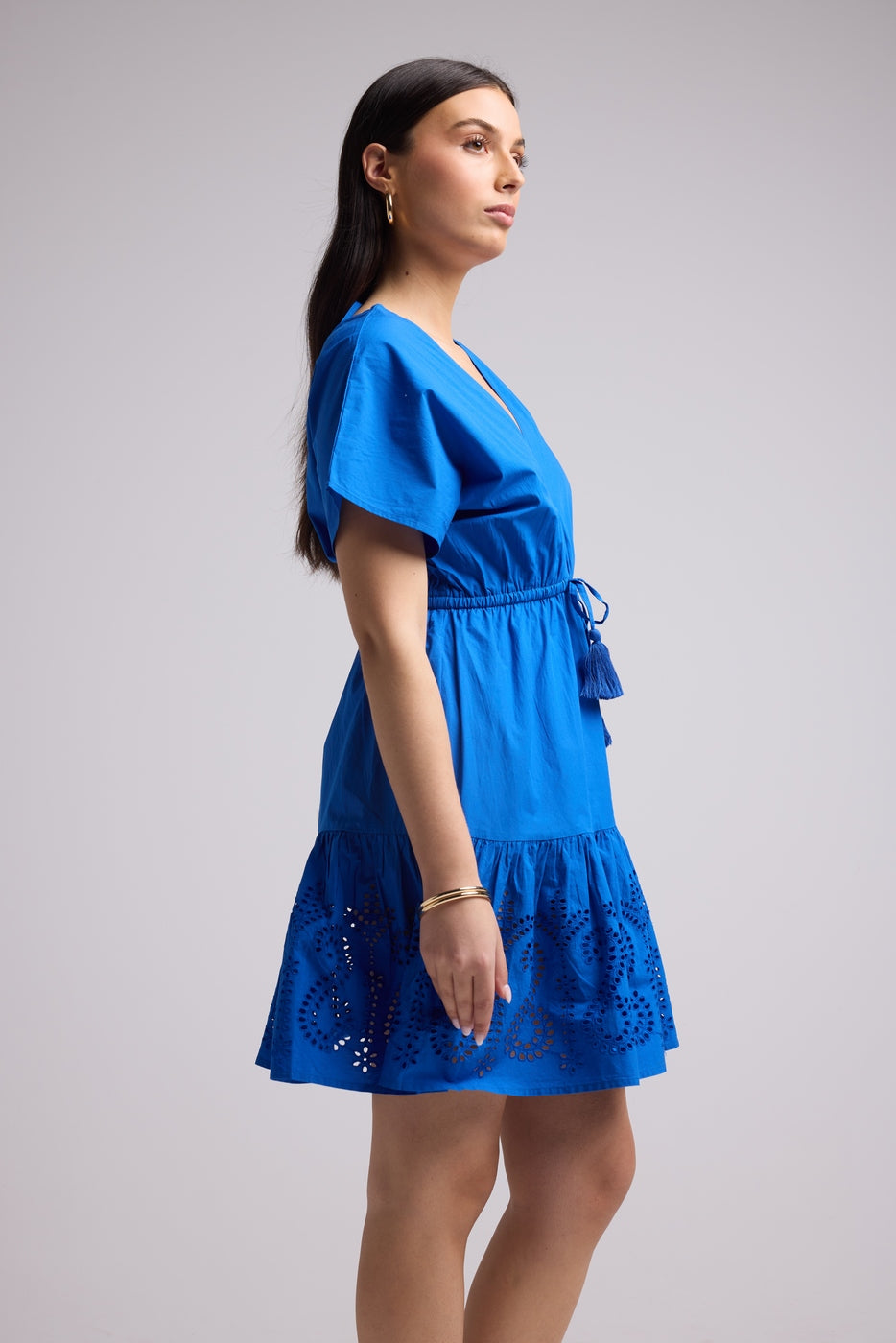 Short Dress - Candice - Blue