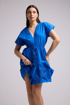 Short Dress - Candice - Blue