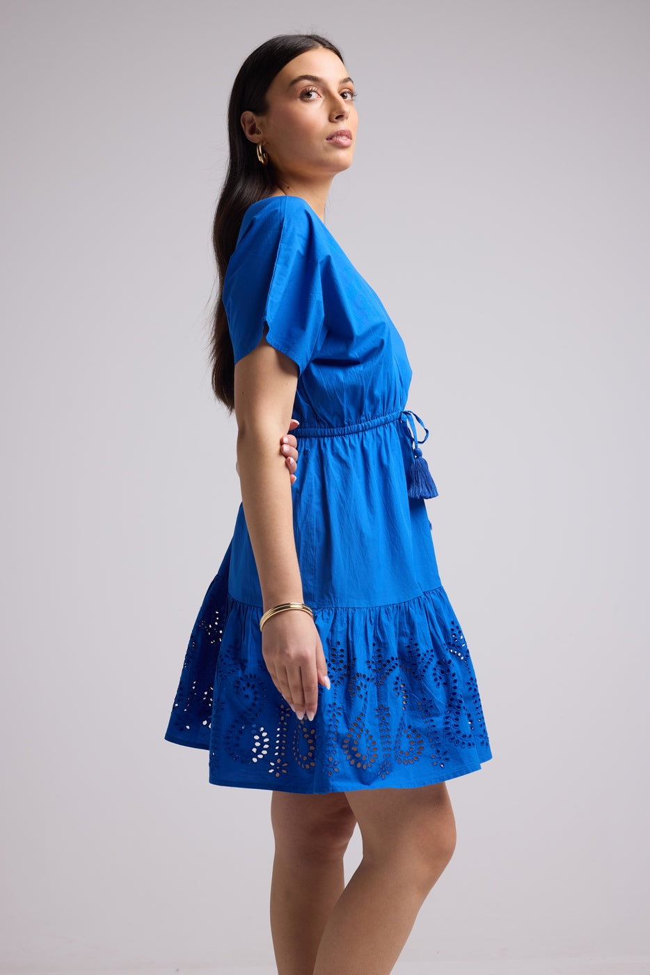 Short Dress - Candice - Blue