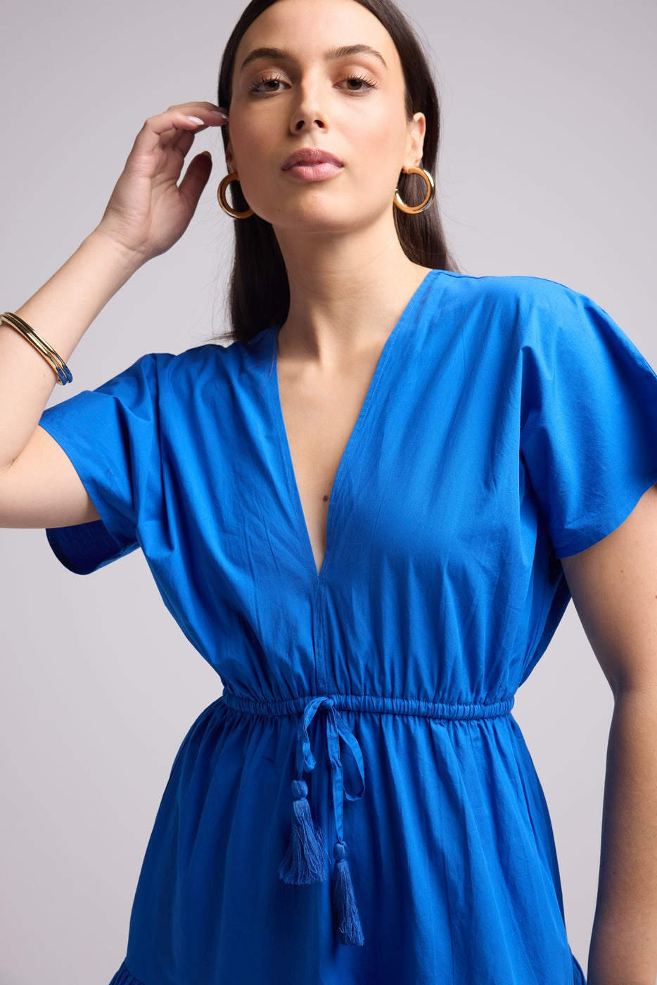 Short Dress - Candice - Blue