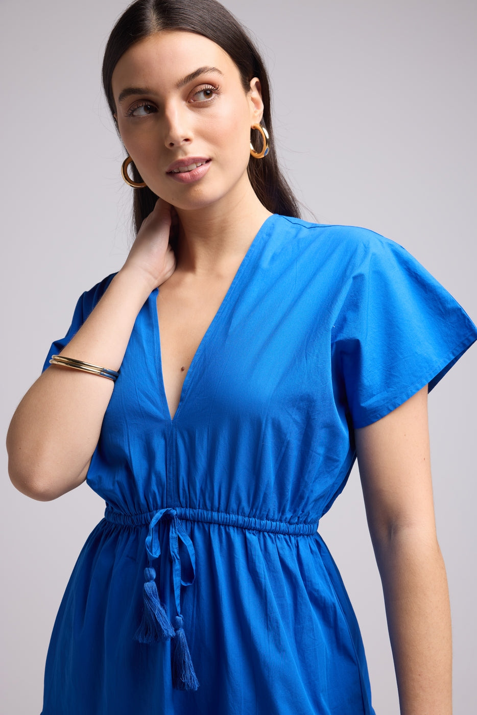Short Dress - Candice - Blue
