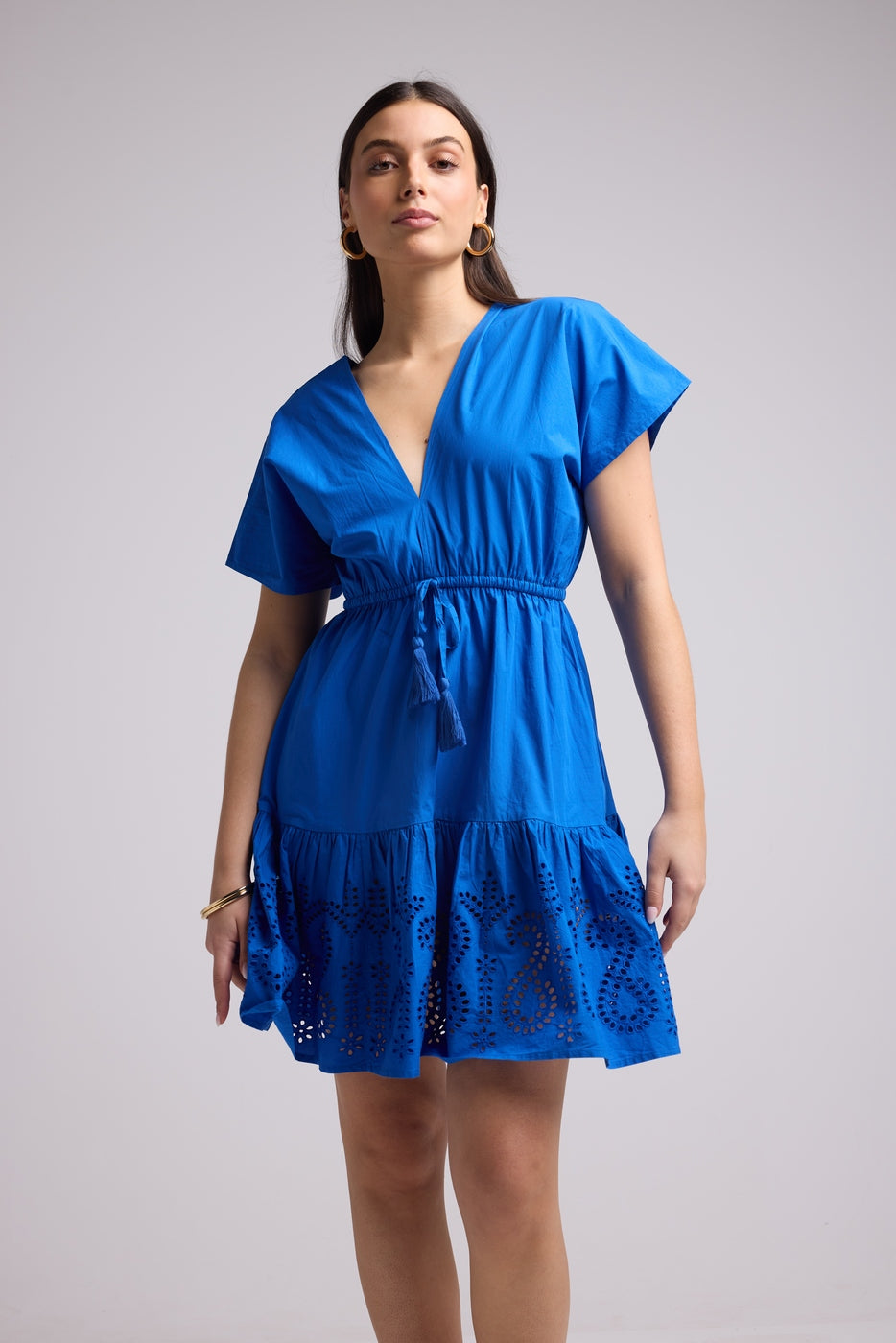 Short Dress - Candice - Blue