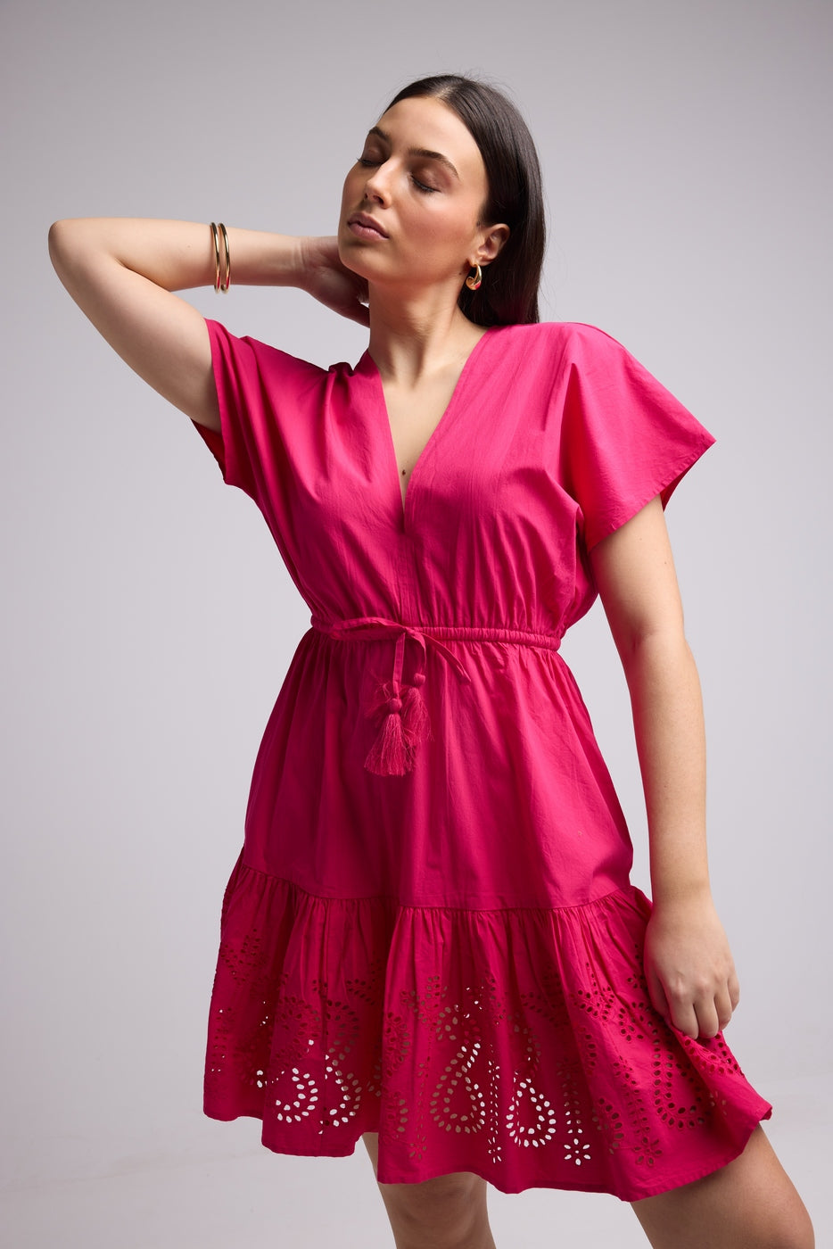 Short Dress - Candice - Pink