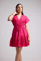 Short Dress - Candice - Pink