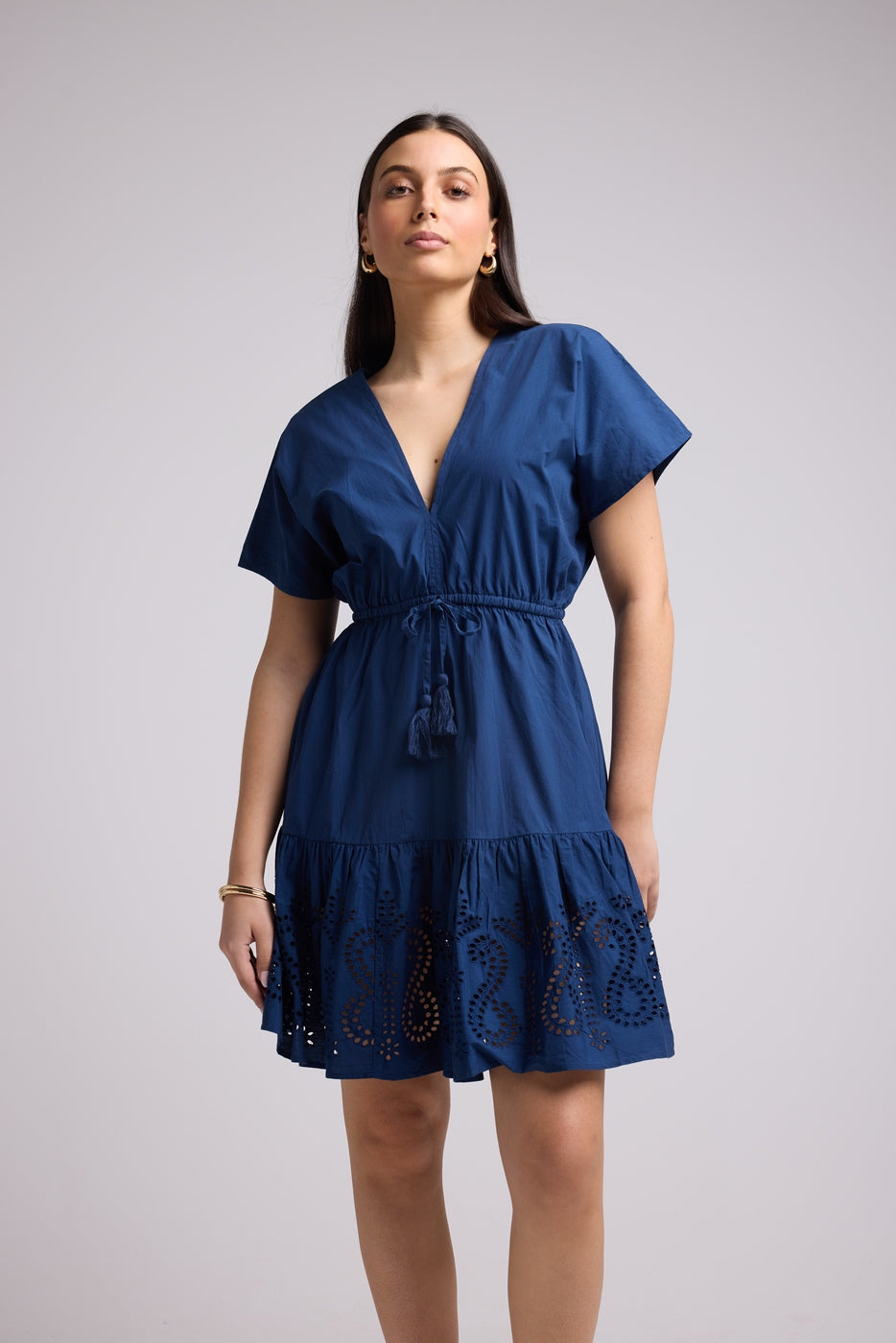 Short Dress - Candice - Navy