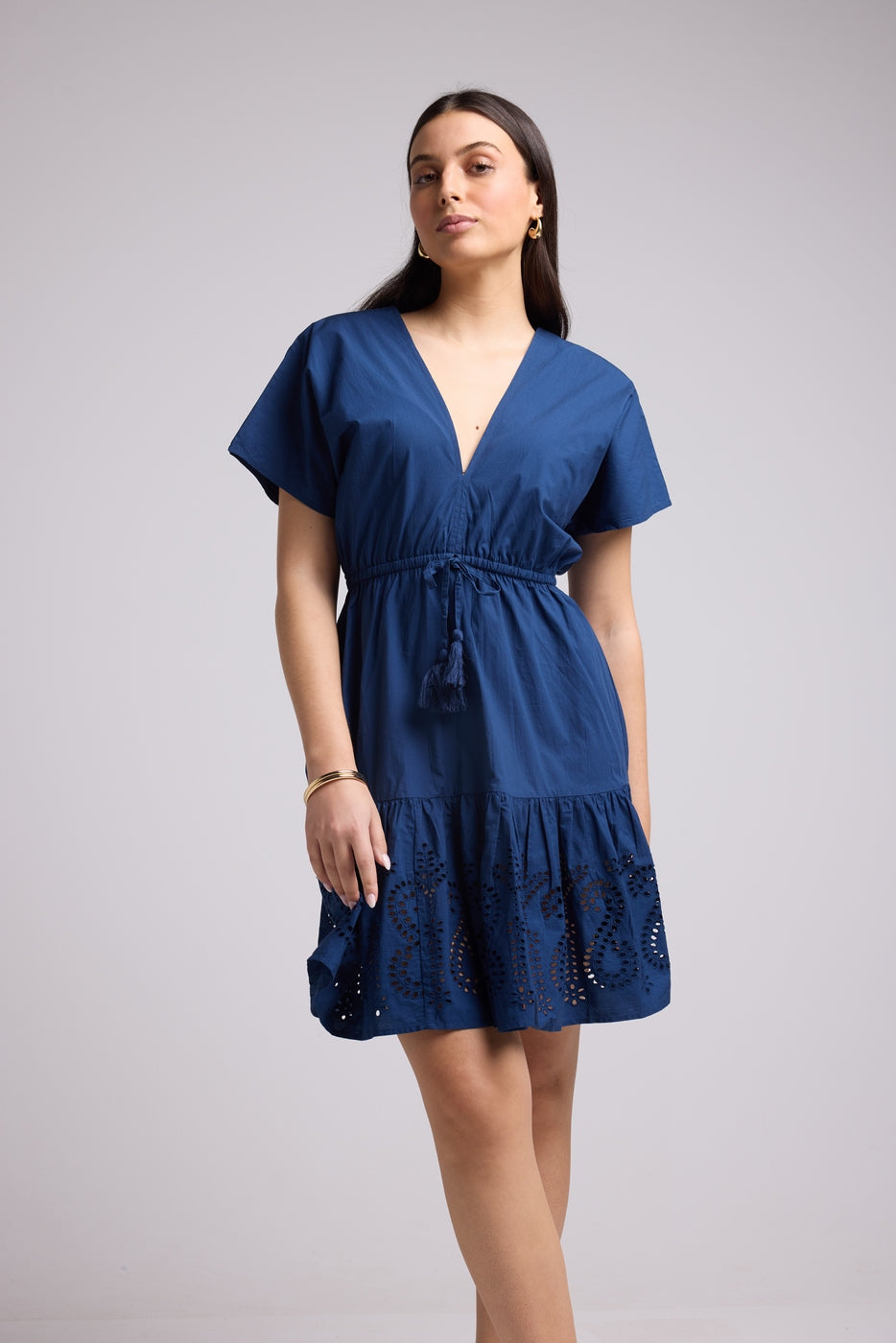 Short Dress - Candice - Navy