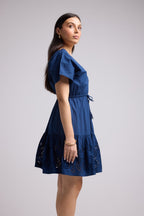 Short Dress - Candice - Navy