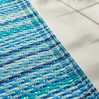 Capri - Alfombra de exterior - Polipropileno - Azul