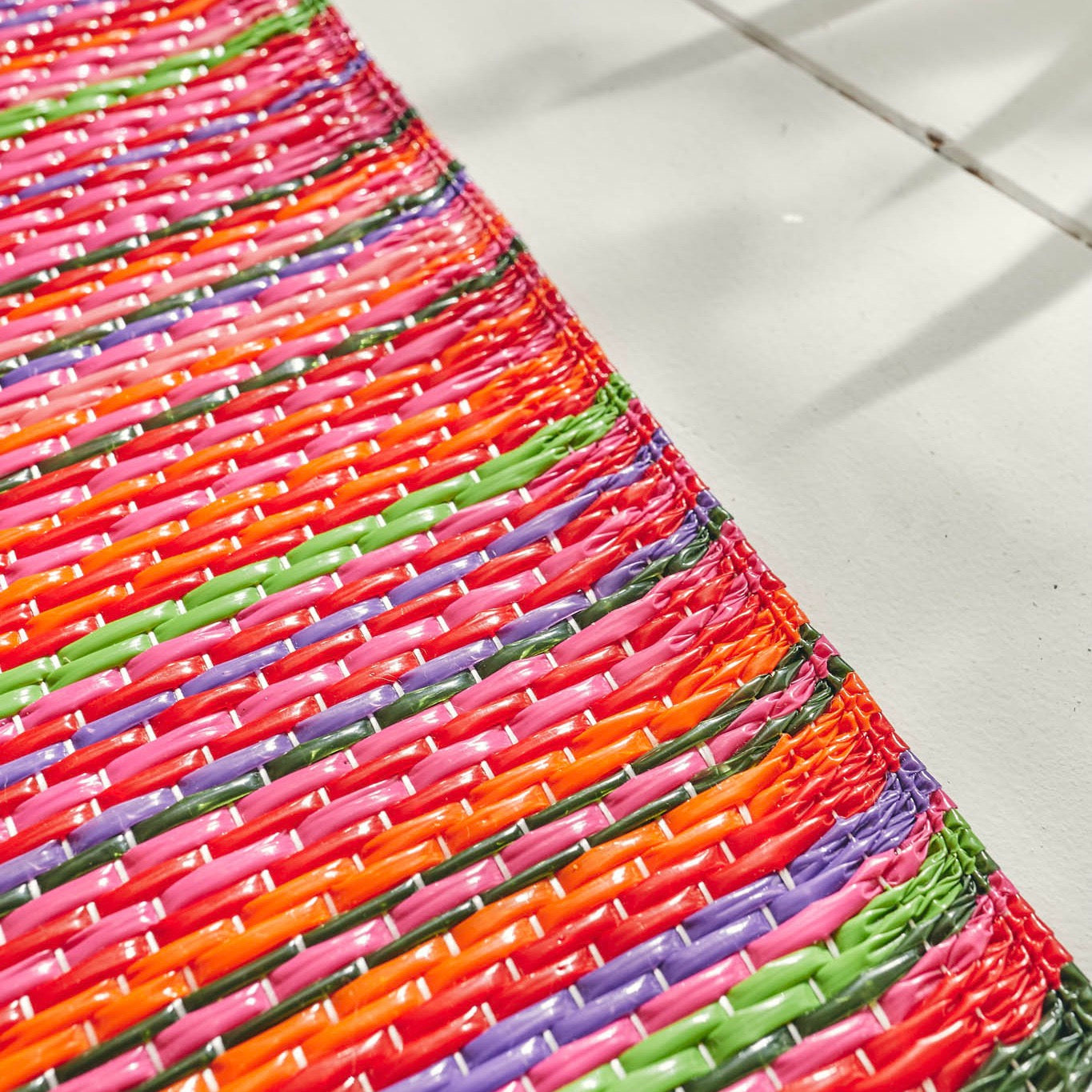 Capri - Tapis D'Extérieur - Polypropylène - Violet