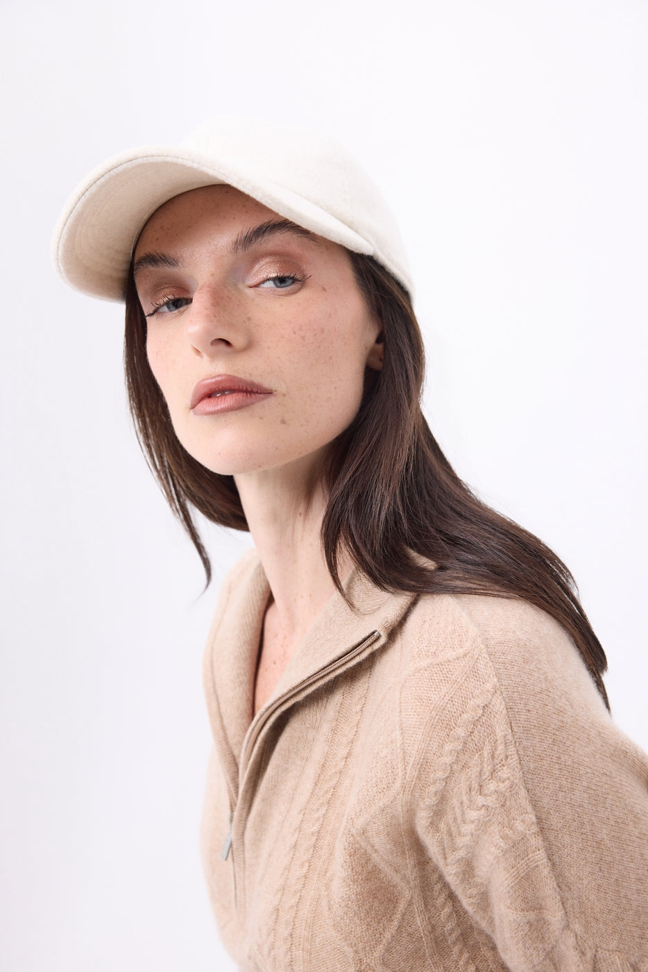 Pet Capcwpüre - Beige - Unisex - Kasjmier En Wol