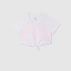 Crop Top De Baño Caraibes - White - Mujer