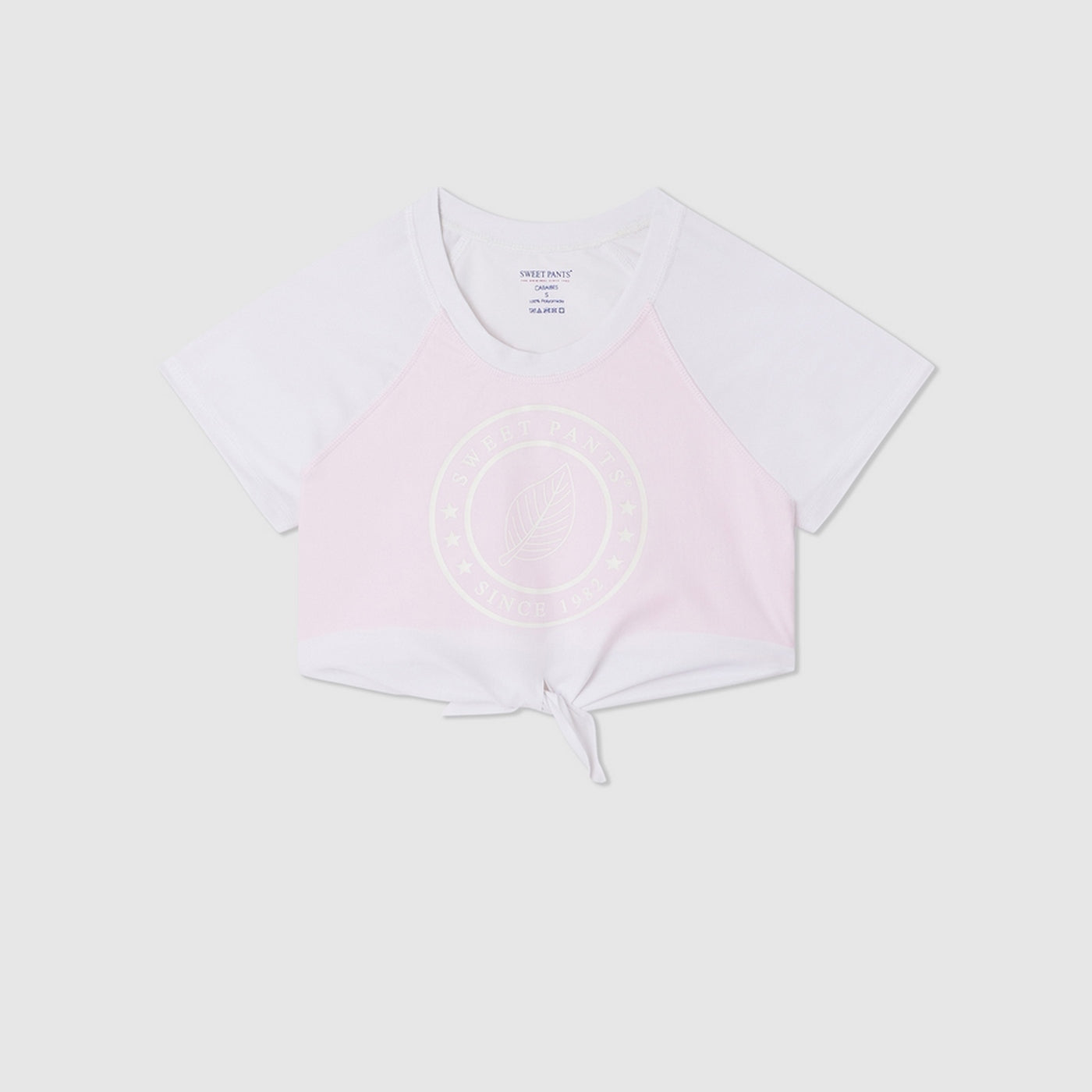 Crop Top De Baño Caraibes - White - Mujer