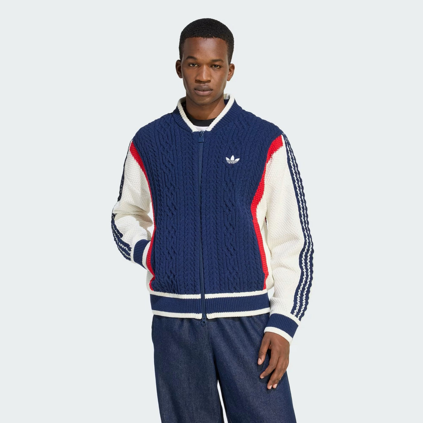 Adidas - Cárdigan Retro Remix Azul