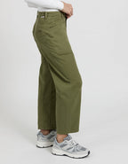 Pantalon Tapered Carl - Kaki - Femme