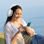 Casque Sans Fil Bluetooth - Argent