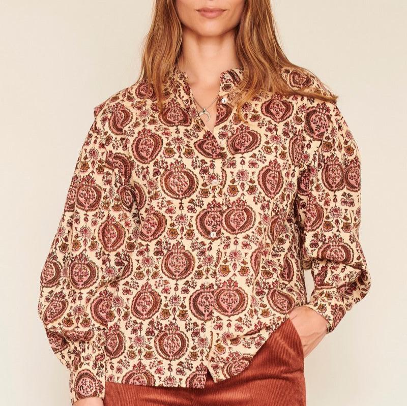 Cascade Blouse - Natural