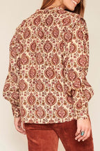 Cascade Blouse - Natural