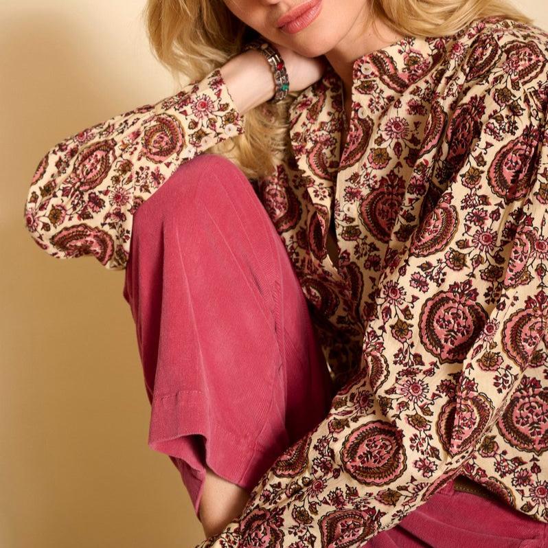 Cascade Blouse - Natural