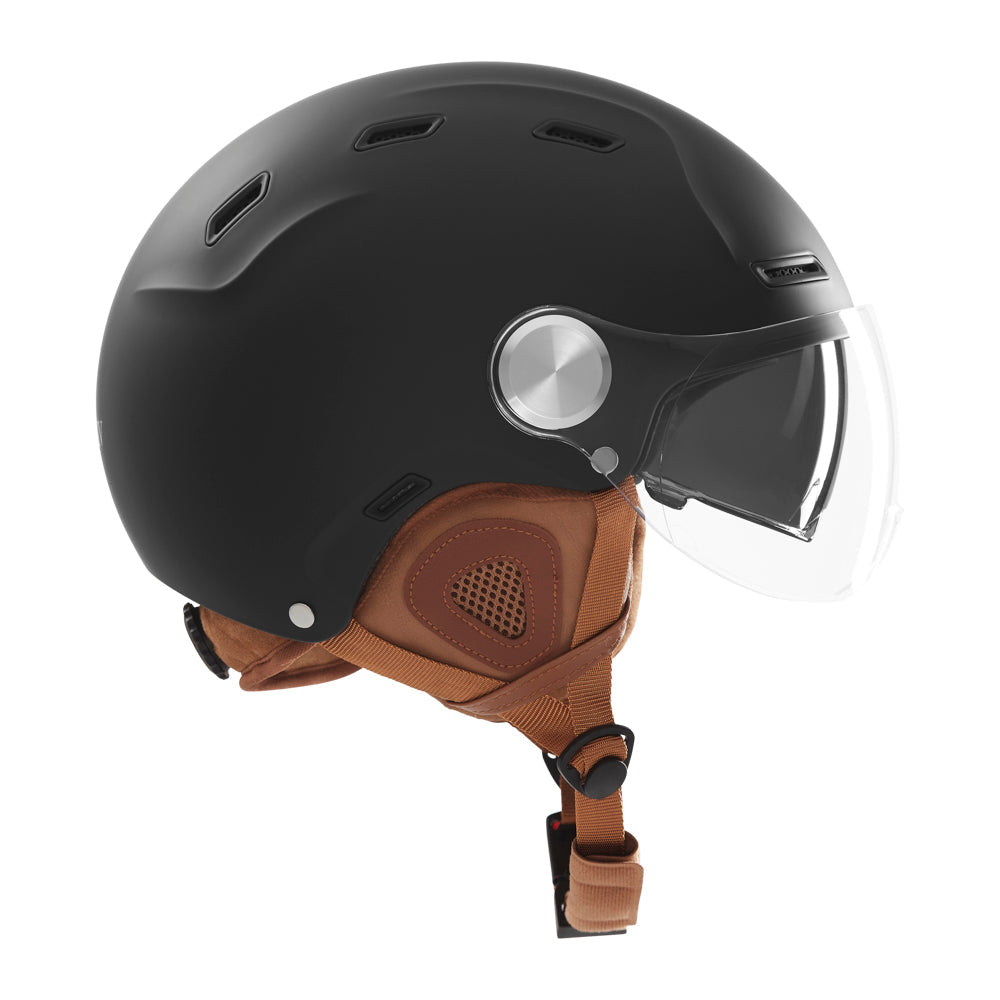 Exklusiv Casque Velo E-Bike 2 - Noir Mat