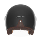 Casque Jet Exklusiv Kulte Ii - Noir Mat