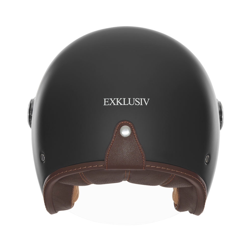Casque Jet Exklusiv Kulte Ii - Noir Mat