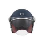 Premium Jet Heritage Helmet - Matte Blue