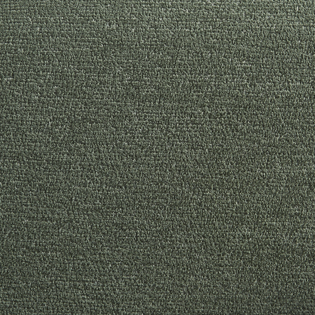 Cassie - Chaises - Tissu Chenille - Vert Et Pieds Métal Noir