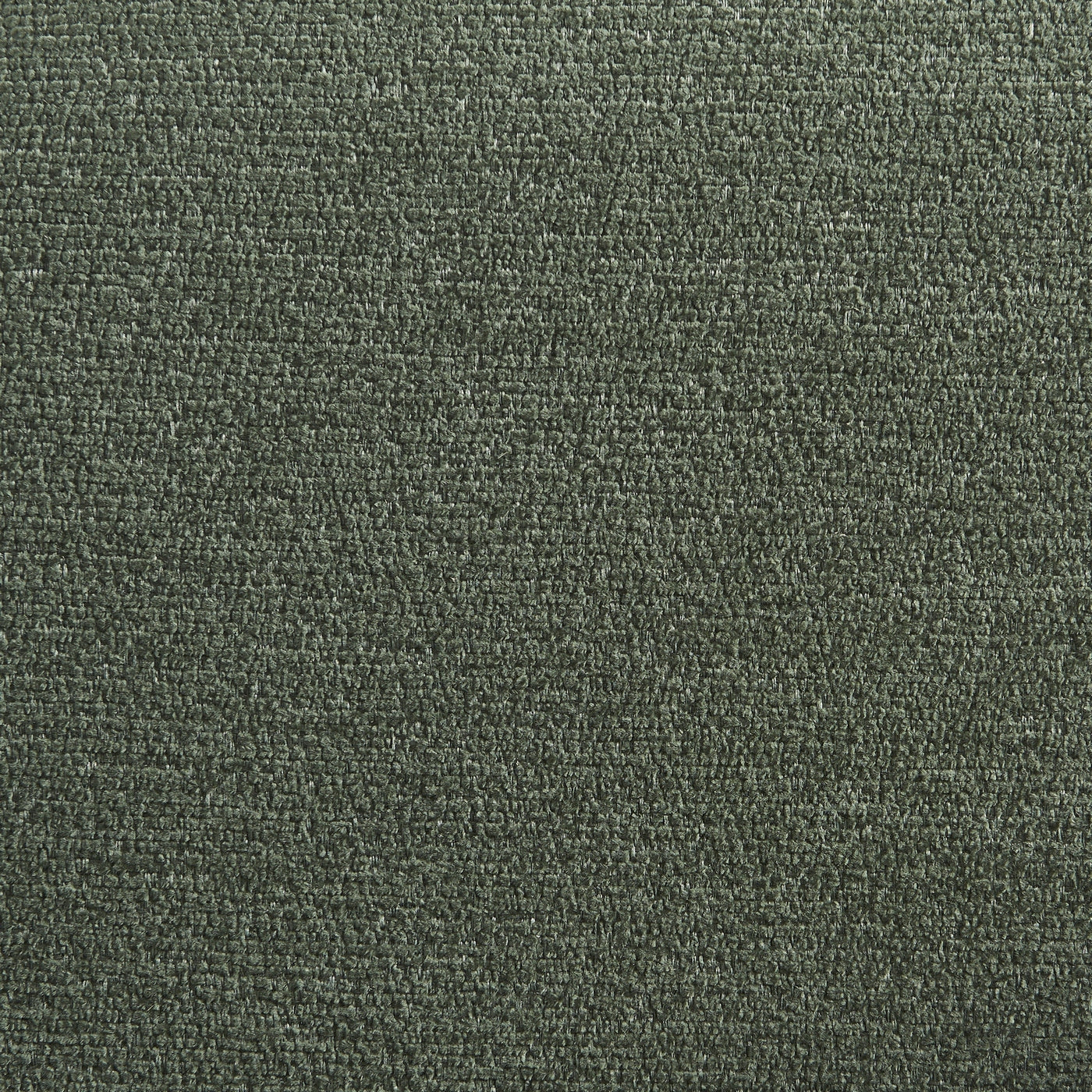 Cassie - Chaises - Tissu Chenille - Vert Et Pieds Métal Noir