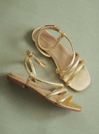 SANDALIAS PLANAS CATHERINE ORO PETITE MENDIGOTE