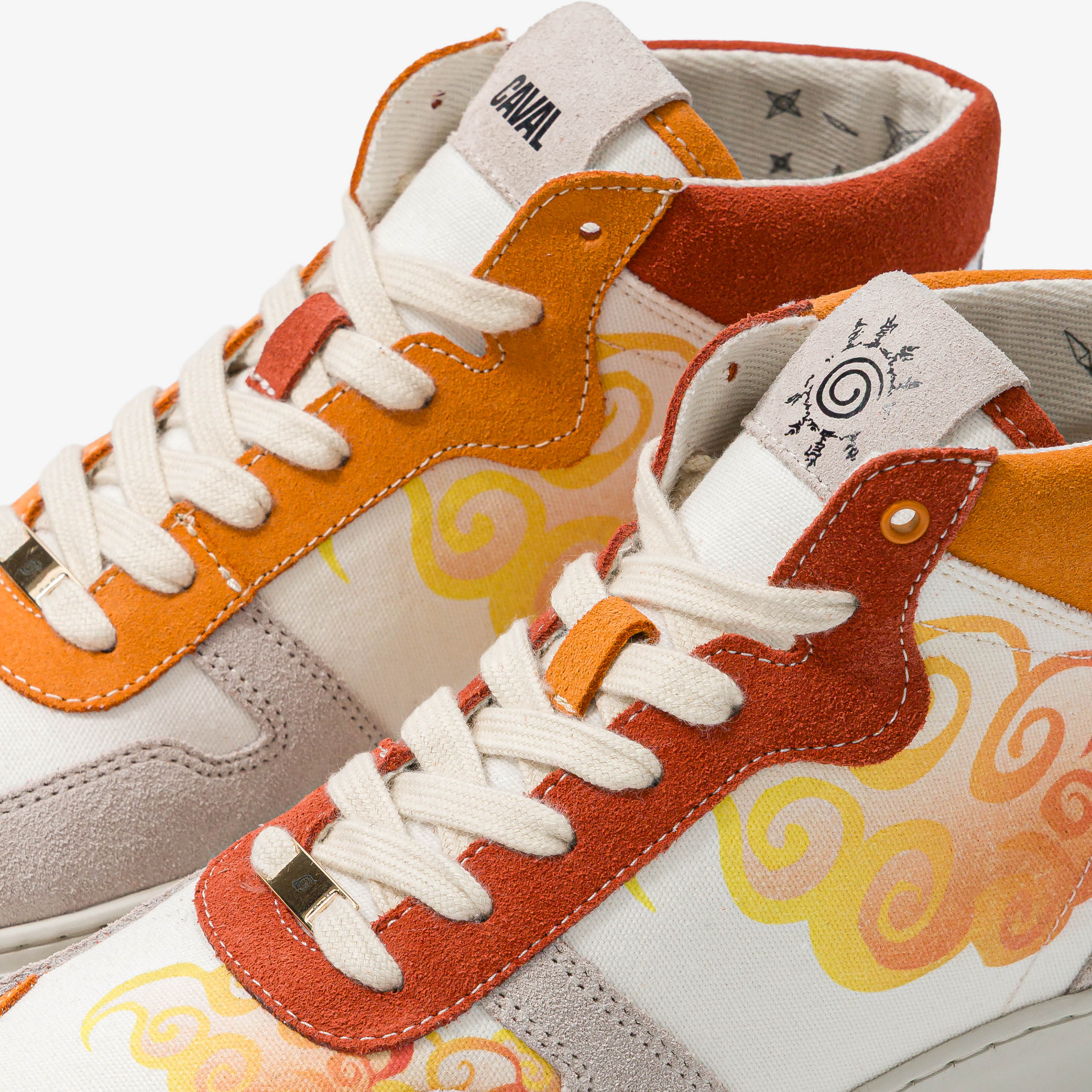 Baskets Caval X Naruto - Konoha
