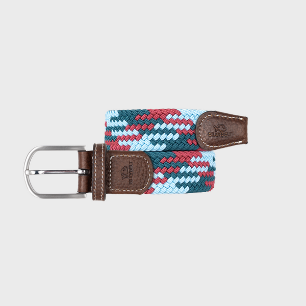 Ceinture Tressée Élastique Multicolore - Vancouver