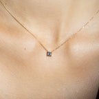 Necklace "Imperial Necklace 0.5" D0.5Ct/1 - 750/1000 Yellow Gold