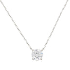 Collar "Collar Imperial 1" D1Ct/1 - Oro blanco 750/1000