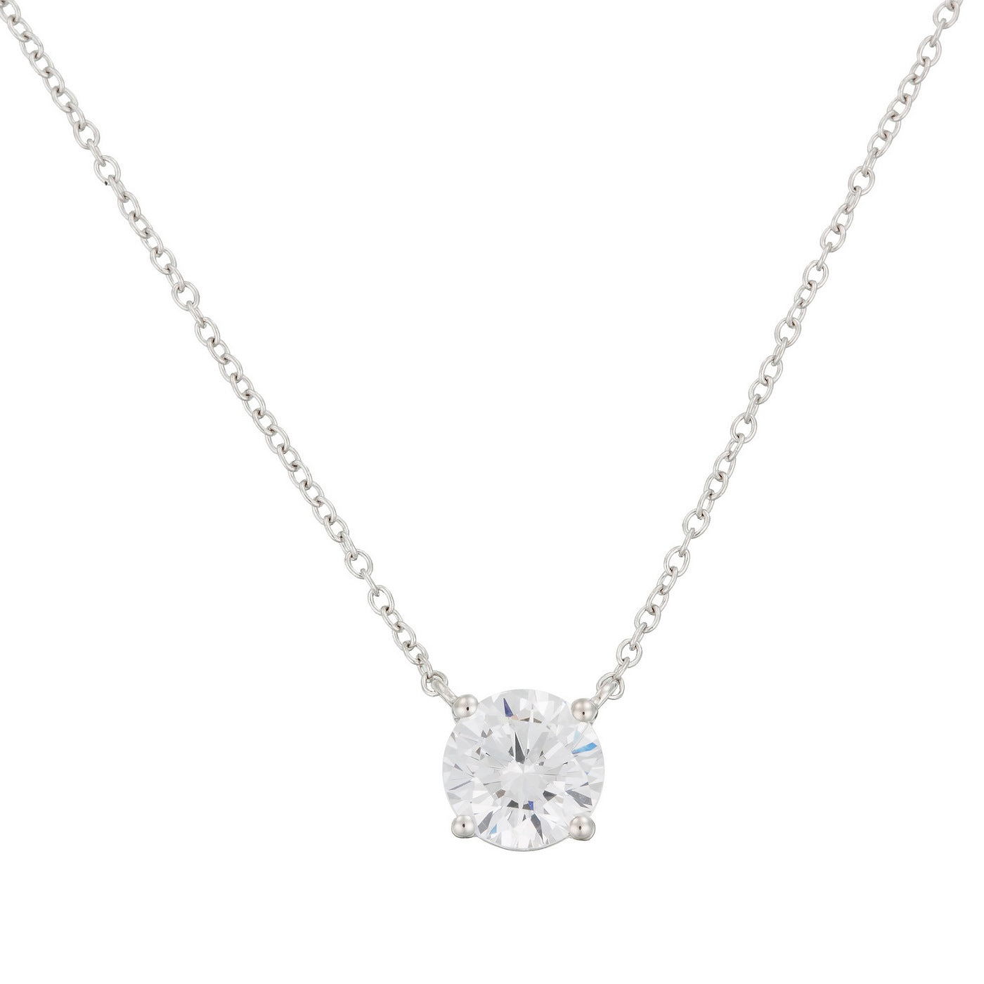 Collar "Collar Imperial 1" D1Ct/1 - Oro blanco 750/1000