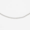 "River 3 Ct" Necklace 3Ct/136 - 375/1000 White Gold