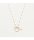 “Dream of Light” Necklace – D0.10/28 – Yellow Gold