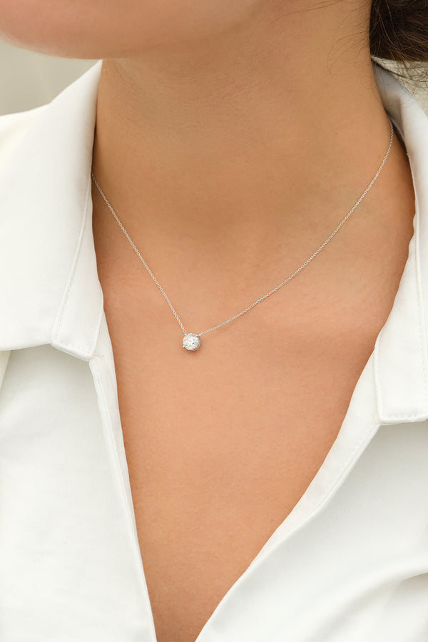 Collar Solitario “Delicado” D1/1
