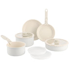 Conjunto De 11 Piezas Click - Cream White