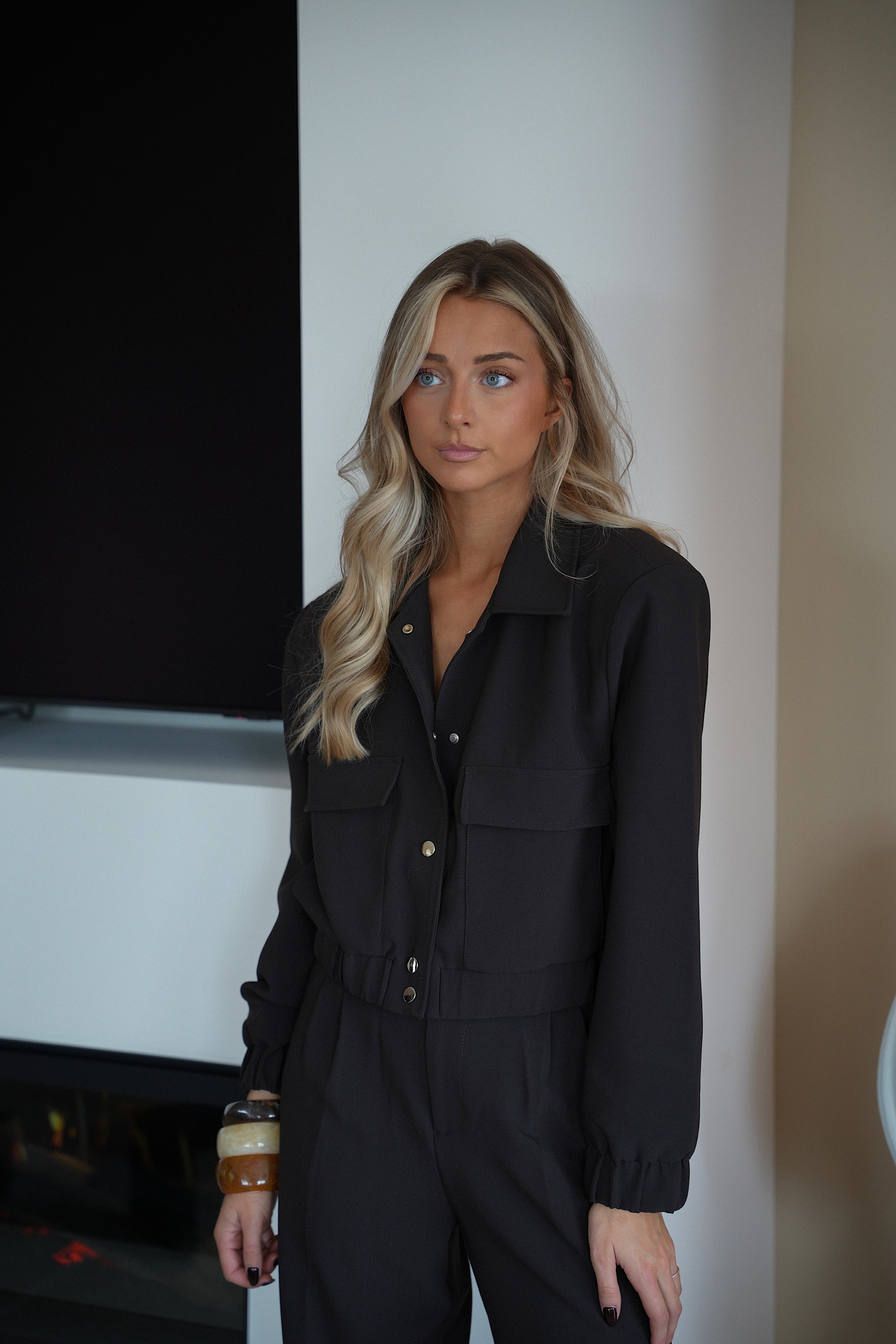 Veste Boutonnée Lyo - Chocolat