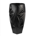 Iceberg - Vase - H30 Cm - Noir