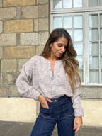 Cardigan Charlie taupe