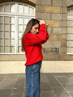 Anna Red Sweater