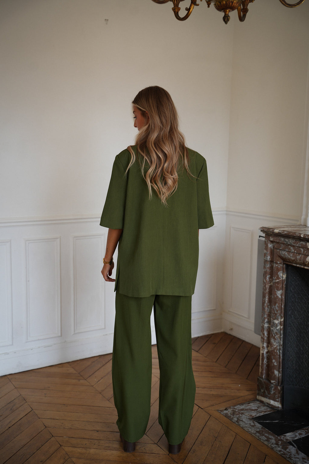 Pantalon Droit Rob - Vert